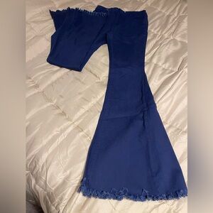 NWOT Blue Hope bell bottoms size small
